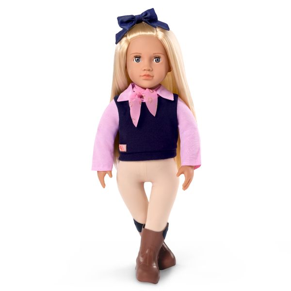 Our Generation 18-Inch Classic Doll Traditional Riding Outfit - Light Blonde