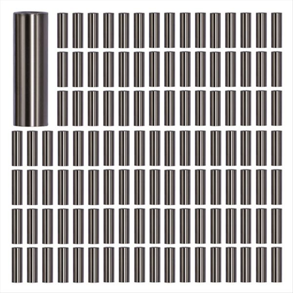 200pcs Fishing Crimping Sleeves Fishing Line Crimp Wire Leader Copper Tube