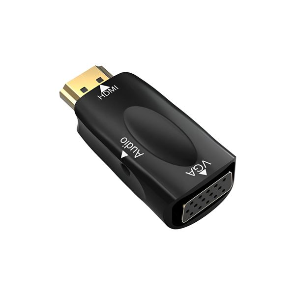 HD 1080P HDMI To VGA And Audio Adapter