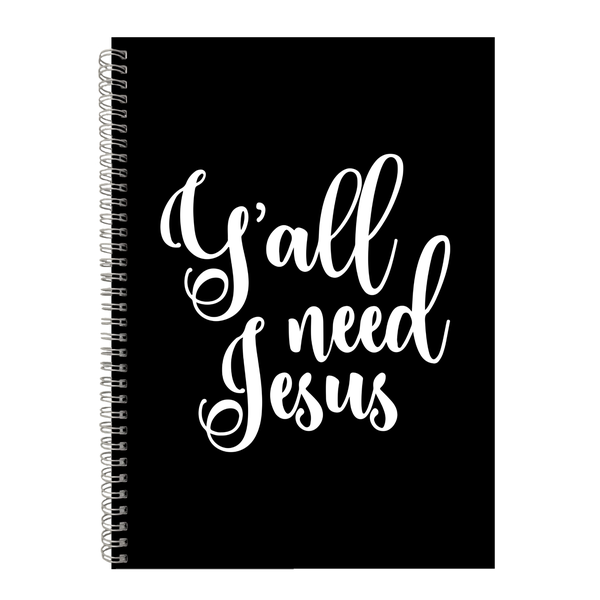 You All Need Jesus Christian Writing Book Notepad Notebook Gift A4-402