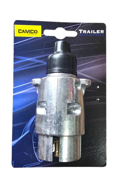 Camco Trailer Plug Male 7 Pin - ALU METAL