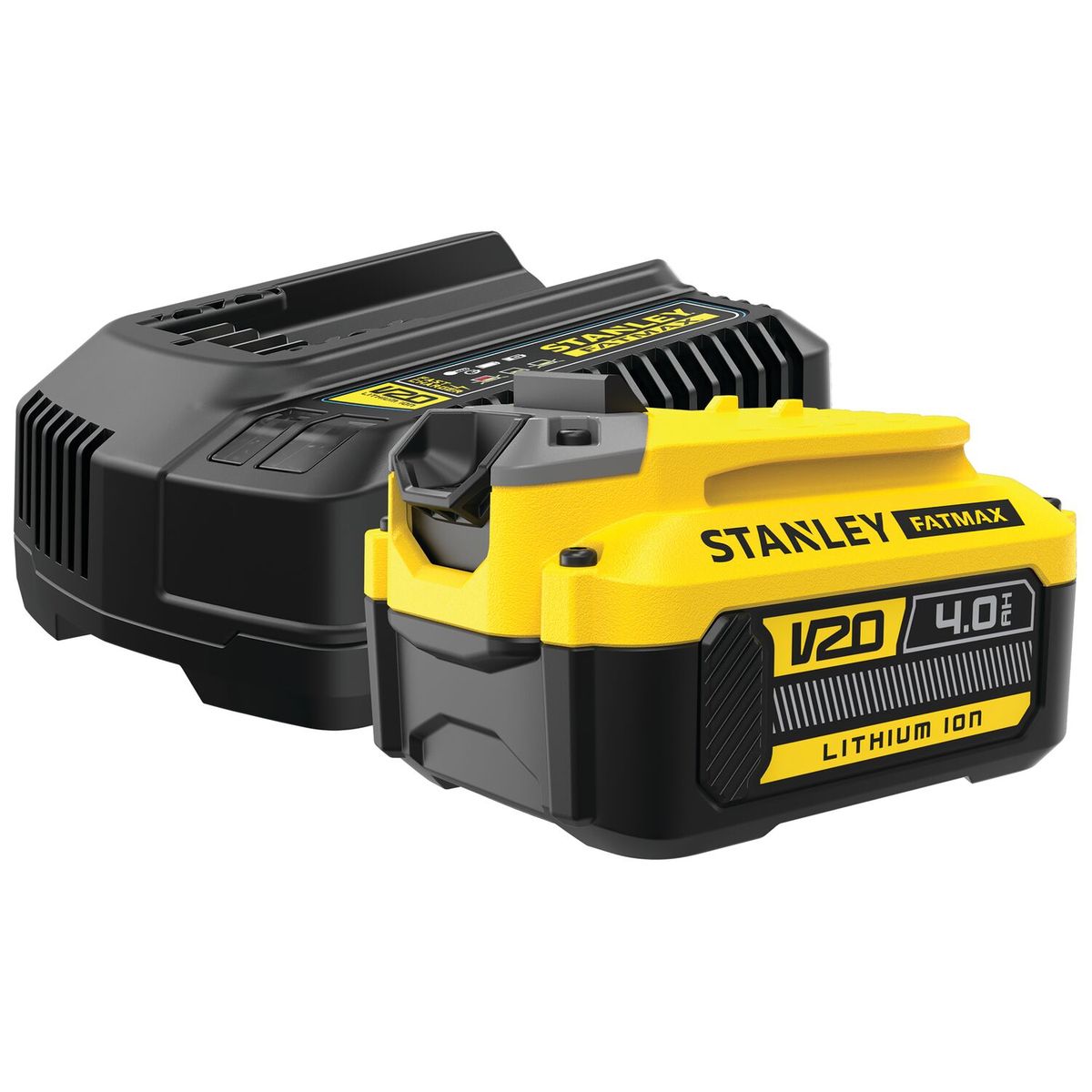 STANLEY FATMAX V20 4 AH Starter Kit - 1 18V Battery + Charger