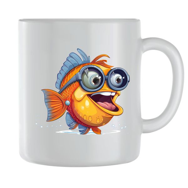 Funny Coffee Mugs for Men Women Trendy Fishing Lover Graphic Cup Present196