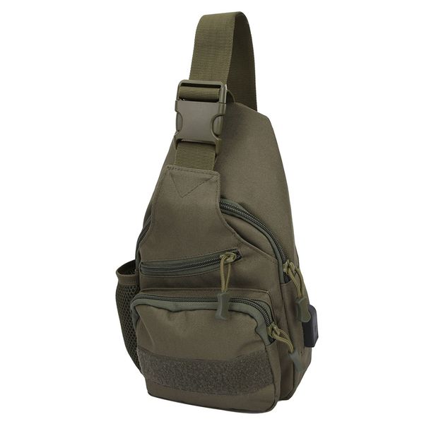 Outdoor Tactics Military Shoulder Chest Sling Pack Army Green