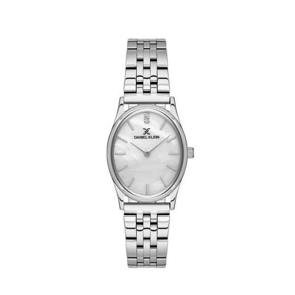 Daniel Klein-Womens Silver Stainless steel Strap Watch-DK113606-1