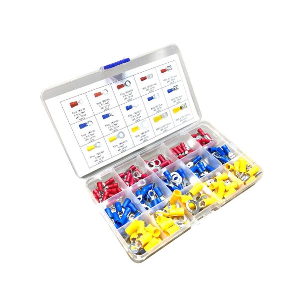 DrLight Cold Crimping Terminal Kit - 150 Pieces