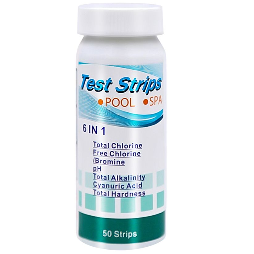 6 In 1 Pool and Spa Water PH Testing Strips ( 50 Strips) | Shop Today ...