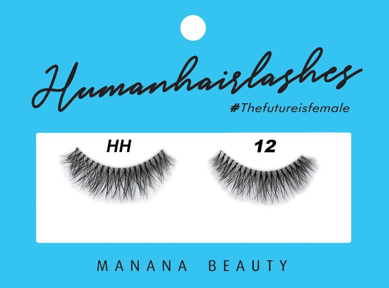 Manana Human Hair Eyelashes - Uzima