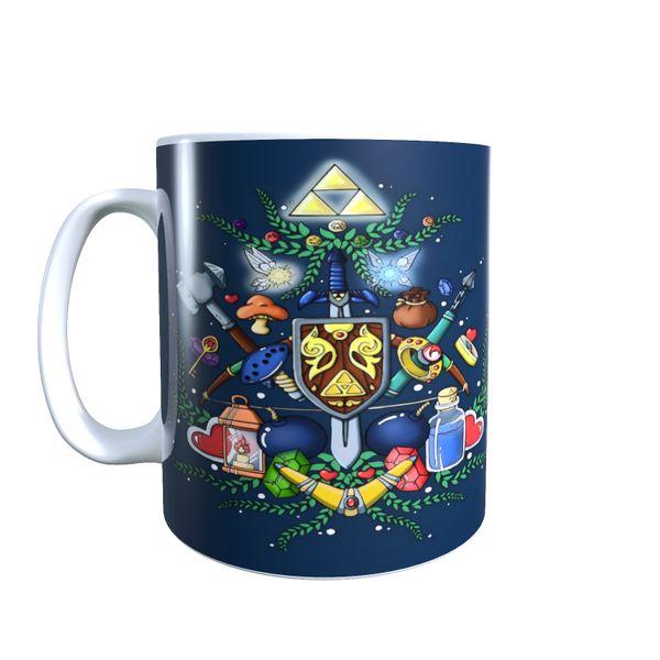Links Bag of Goodies - Legend of ZeldaChristmas Coffee Mug