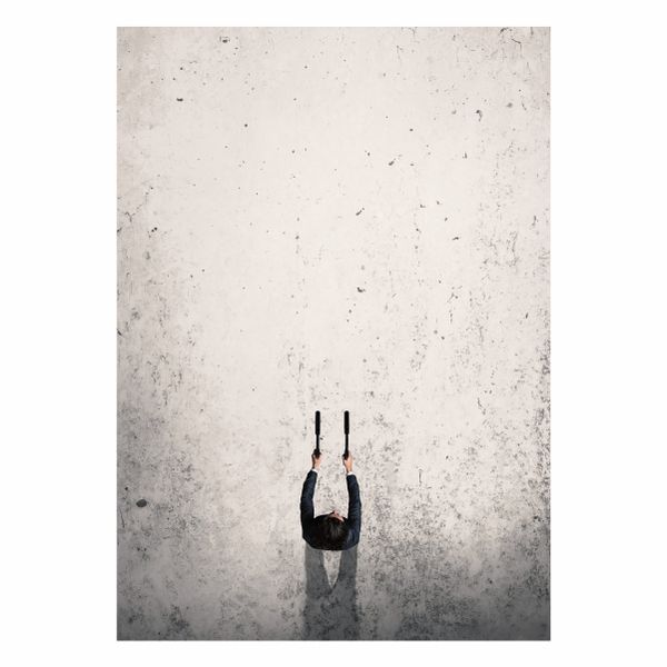 Silent Hill John Wick White - A1 Poster