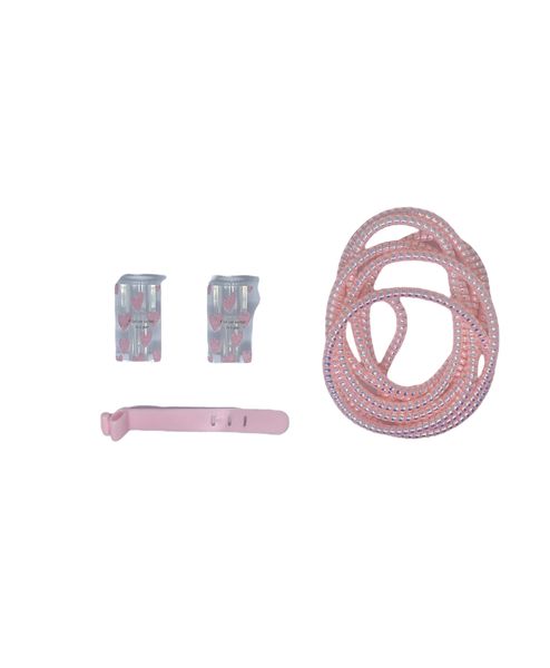 4pc Heart Print Design Data Cable Protector