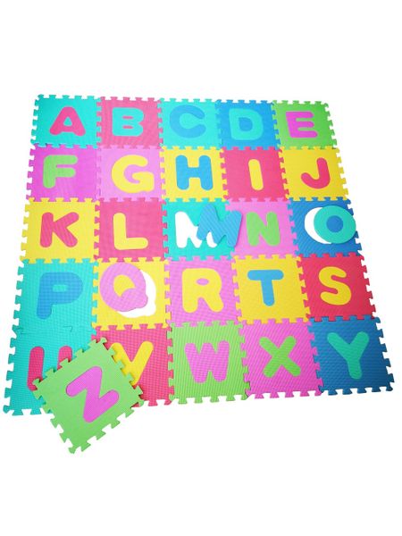 Alphabet Educational Foam Floor Mat for Kids - 26 Pieces - 1.4 x 1.4 Meters