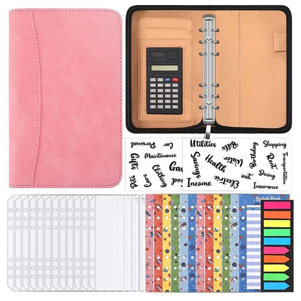 A6 Budget Planner with Calculator Zip Budget Binder Budget Planner Made wit