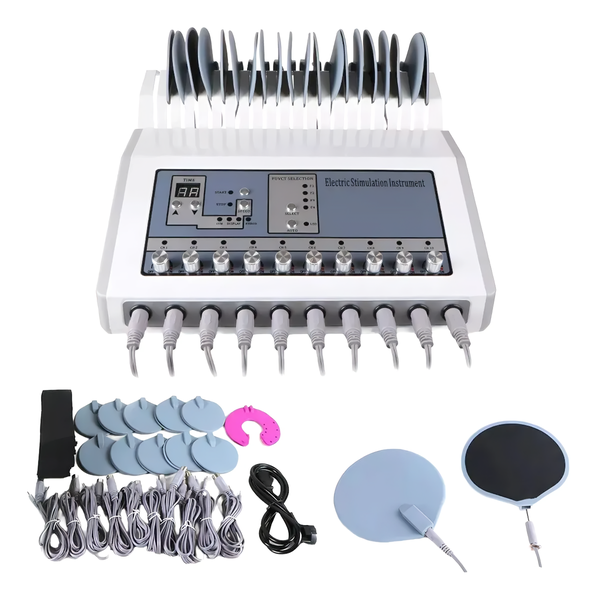 EMS 10 Pad Professional Slimming Toning Muscle Stimulator