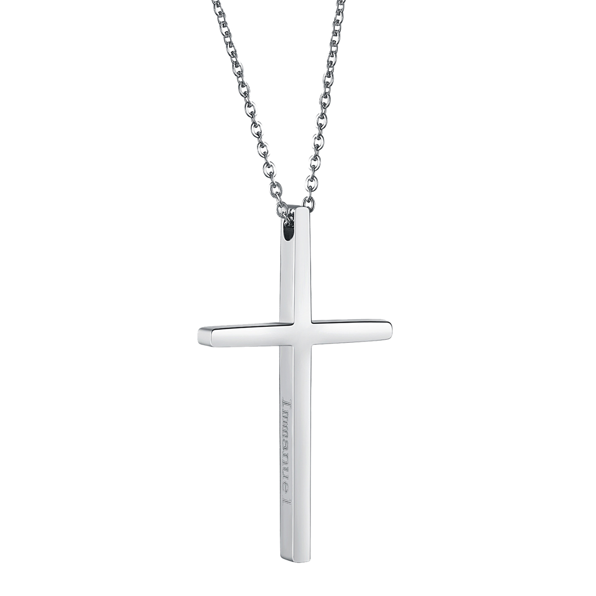 Mens's Silver Cross Necklace Shop Today. Get it Tomorrow!