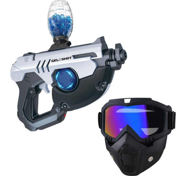 Gel Shot Battle Blaster + Protective Battle Mask - Bundle Pack