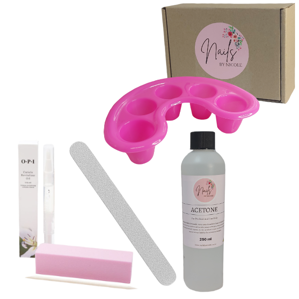 UV/LED Gel Soak-Off Kit - Nails by Nicole - 6 Piece