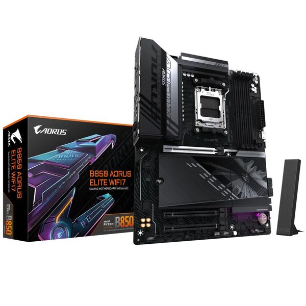 GIGABYTE B850 AORUS ELITE WIFI7 DDR5 AMD Socket AM5 Motherboard
