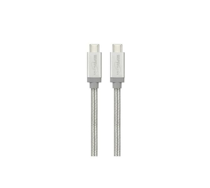 Ultra-Link Premium Type-C To Type-C Charge &amp; Sync Cable - Silver