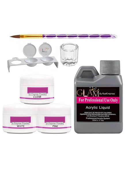 GLAMs Salon Professional Acrylic Nail Kit
