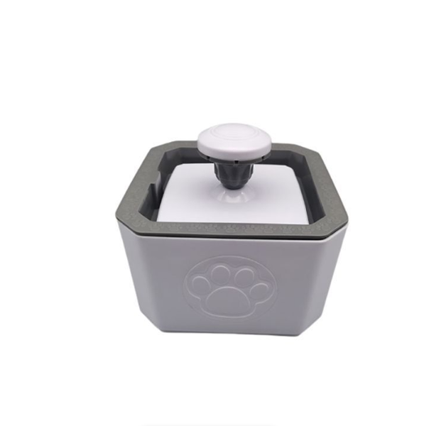 2.5L Dog &amp; Cat Automatic Pet Water Fountain-White