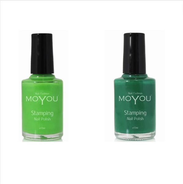 Green Series Moyou Nail Polish - Pack of 2