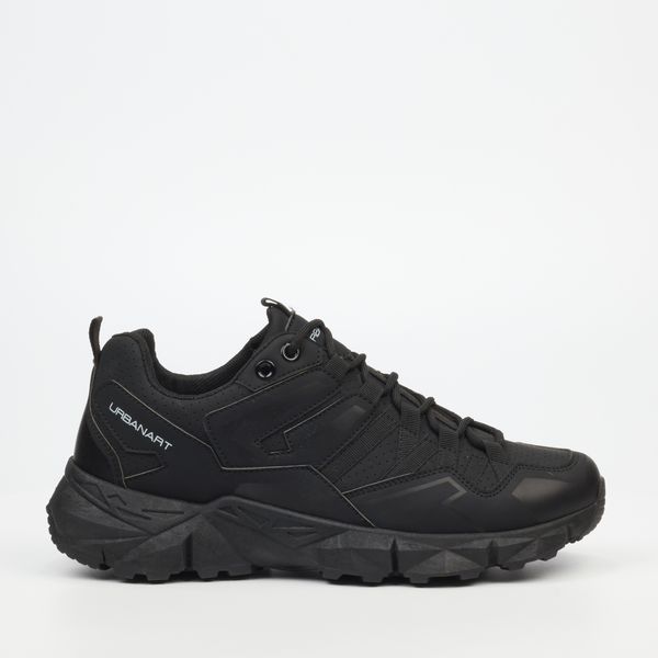 UBRT Sturdy 2 Black Men Faux Nubuck Sneakers