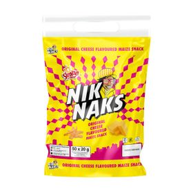 Niknaks Maize Snacks Balers Cheese (200 x 20g) | Shop Today. Get it ...