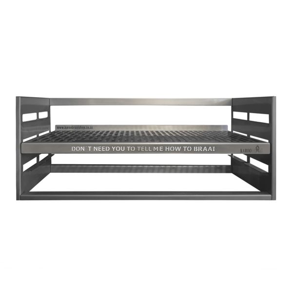 KarooBraai 100 50 Insert Braai with Dont Need You To Tell Me How To Braai