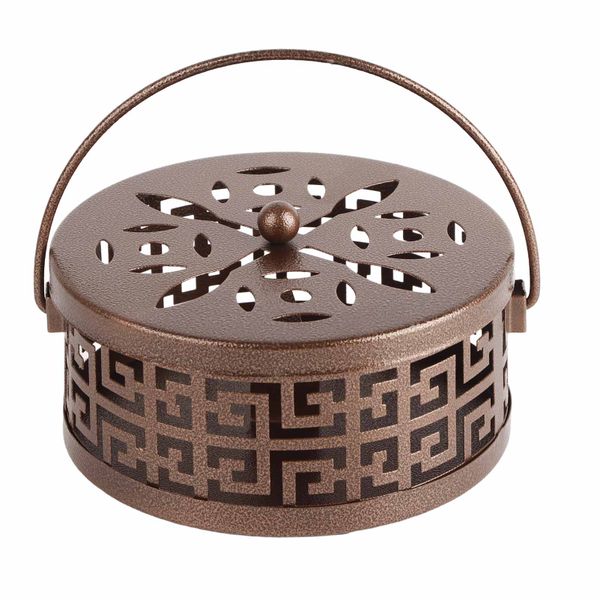 Bronze Covered Mosquito Coil Burner image