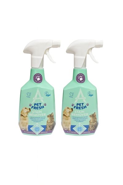 Pet Stain Remover - Carpet Cleaner Odour Eliminator | 2 pack | Astonish