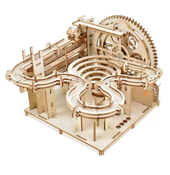3D Wooden Puzzles Marble Run Home Décor B