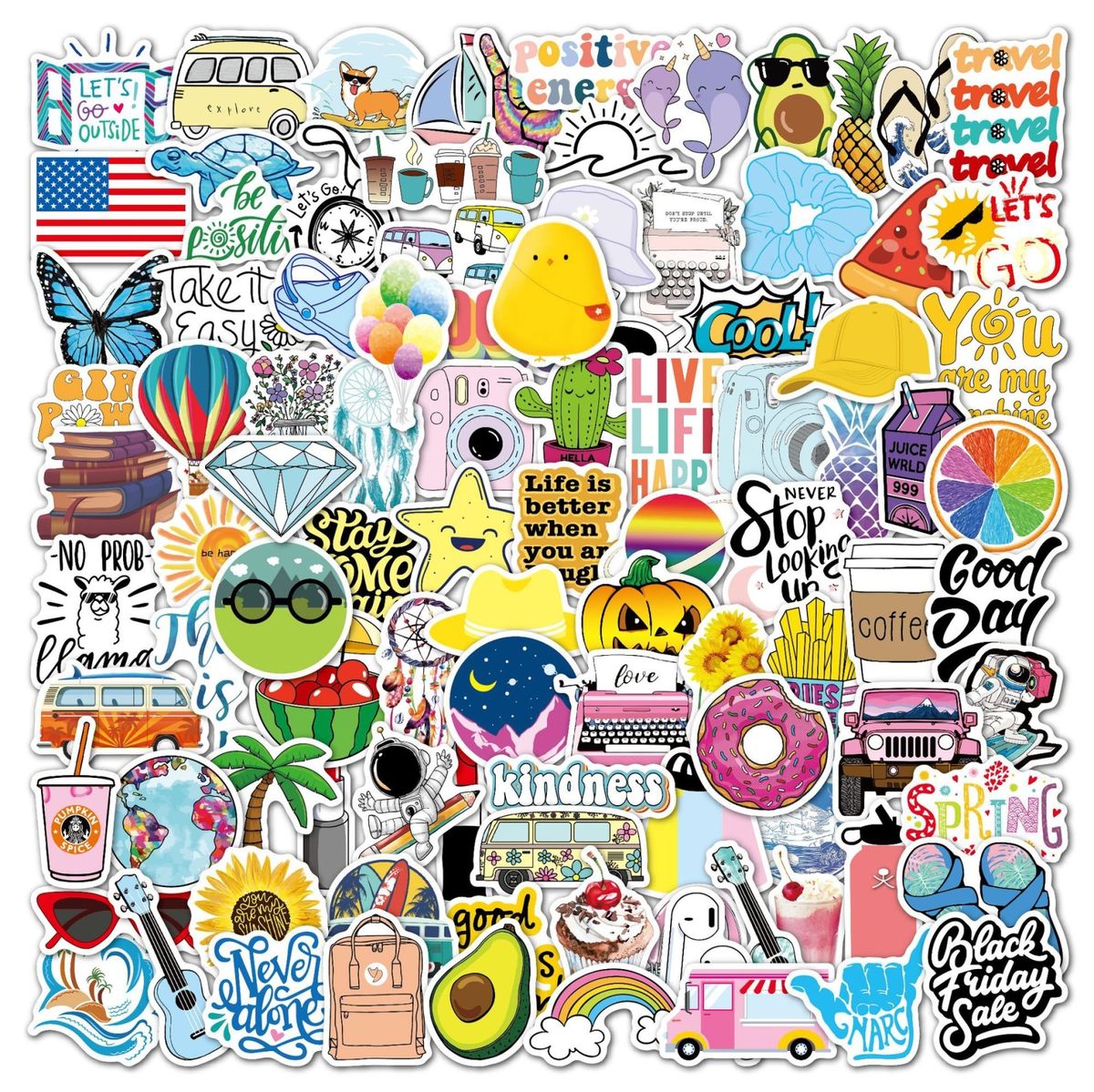 Variety Stickers (Fun) (100 Stickers) | Shop Today. Get it Tomorrow ...