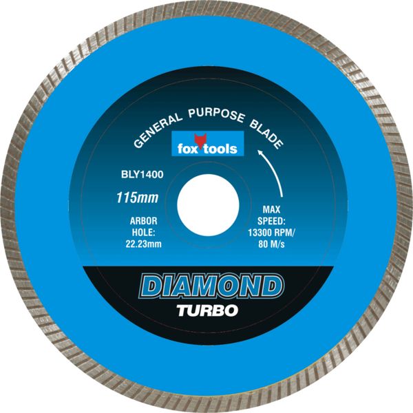 Fox - Diamond Disc - Turbo - Marble Pro - 115mm - 4 Pack