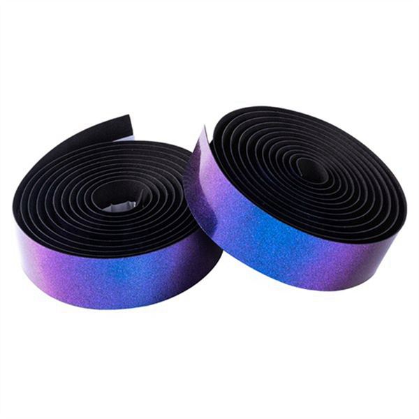 Bicycle Handlebar Tape Reflective High Viscosity Gradient Blue