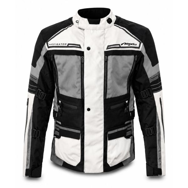Nexo Navigator I Adventure Jacket - Grey/Black