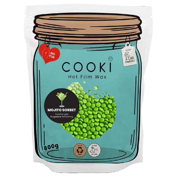Cooki Mojito Sorbet Hot Film Wax 800g