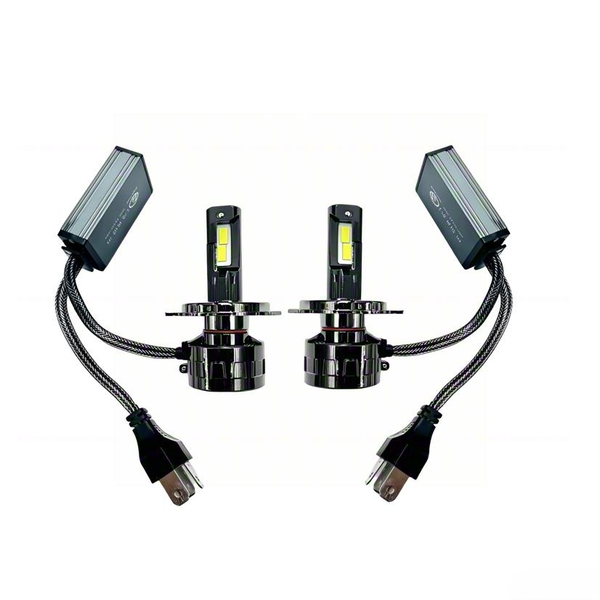 EL-L76 PLUS H4 LED Headlight Bulbs 300W 30000LM 6000K-8500K 12-80V -1Pair