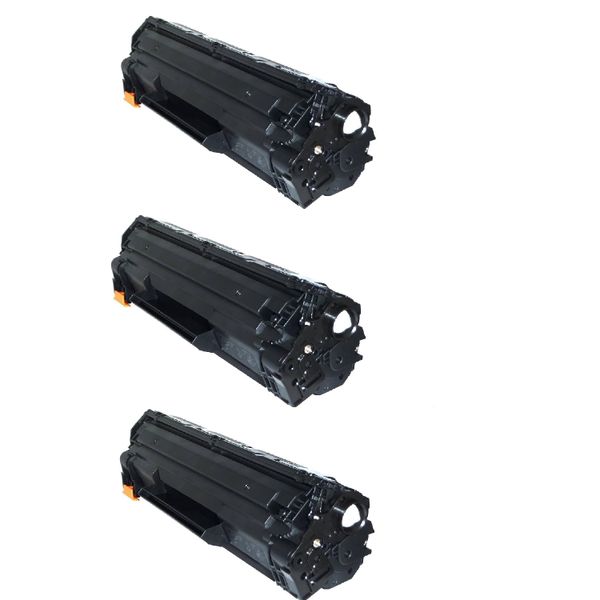 Black Toner Cartride compatible with Canon 728 x 3