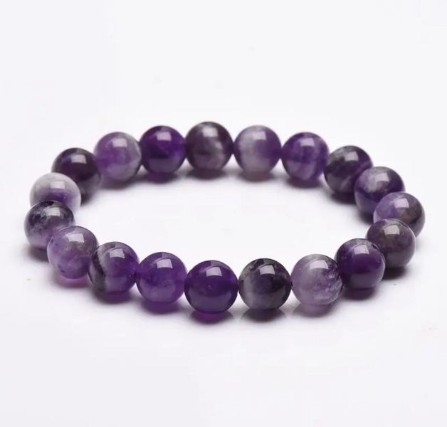 Holly Crystals - Amethyst Natural Stone Bracelet 8mm