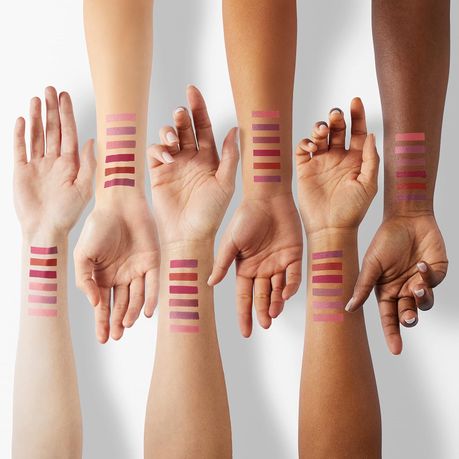 12-Piece Matte Liquid Lipstick + Lip Liner Pens Set, Velvety Nude