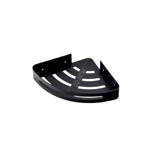 Triangle Corner Shelves Towel Rack with Hook