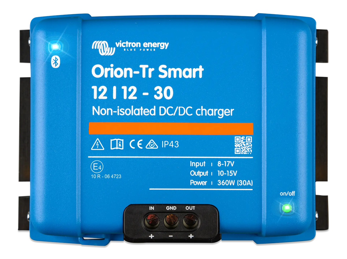 Orion-Tr Smart 12/12-30A (360W) Non-isolated DC-DC charger