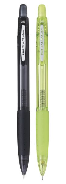 Pilot Shaker Mechanical Pencil Pack of 2 - Black and Light Green