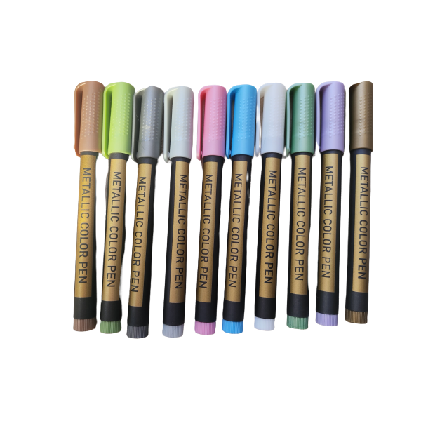 10 Pcs Metallic Color Pen