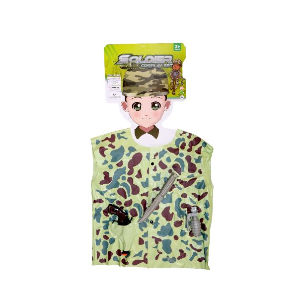 Dress Up Plastic Army Set
