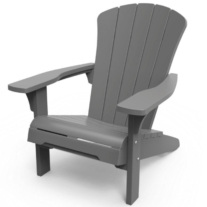 Keter Troy Adirondack Chair - Graphite