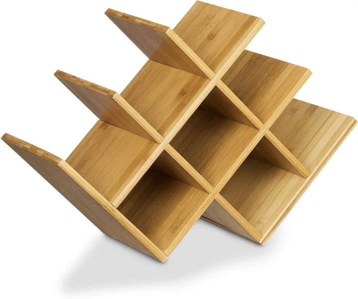 Large Capacity Desktop Wine Bottle Rack