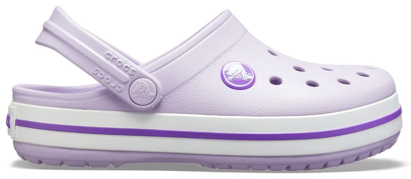 Crocband Clog K Lavender/Neon Purple