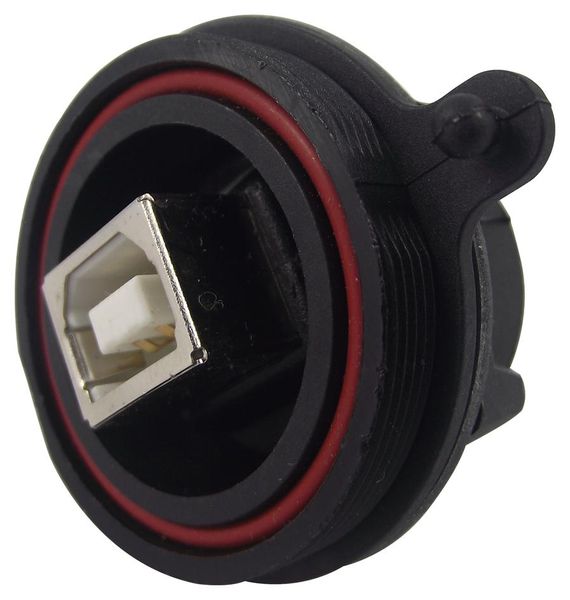 Bulgin Limited (PX0842/B) USB Sealed Connector, IP68, USB Type B, USB 2.0